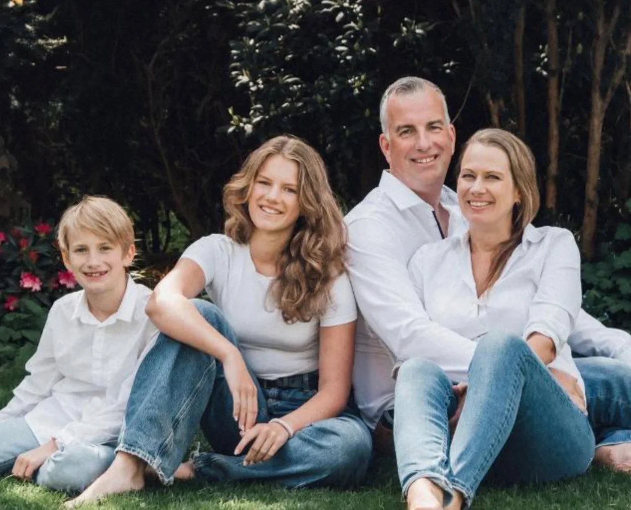 Esther, Jörn, Emilia und Paul Windler